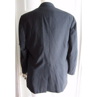 Christian Dior Hart Schaffner & Marx Pinstriped Wool Sport Coat Jacket Blazer L