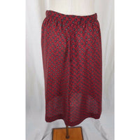 Matti of Lynne 2 Piece Skirt & Shirt Top Jacket Outfit Set Suit Womens 6 Paisley