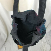 Johnson Woolen Mills Southwestern Wool Blanket Shoulder Tote Bag Purse Satchel