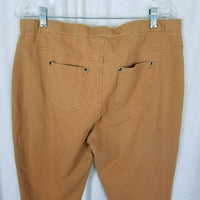 Evys Tree Denim Skinnies Ponte Pants Skinny Jeans Jeggings Leggings Topaz XL NWT