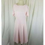 Ann Taylor Factory Fit & Flare Pale Pink Chiffon Twirl Dress Womens 6 NWT $110