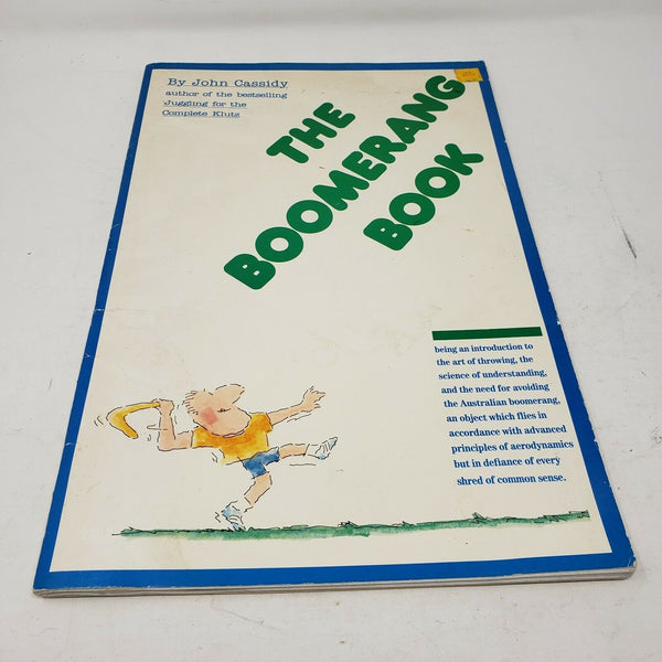 The Boomerang Book No Boomerang Included by John Cassidy Vintage How-to Manual