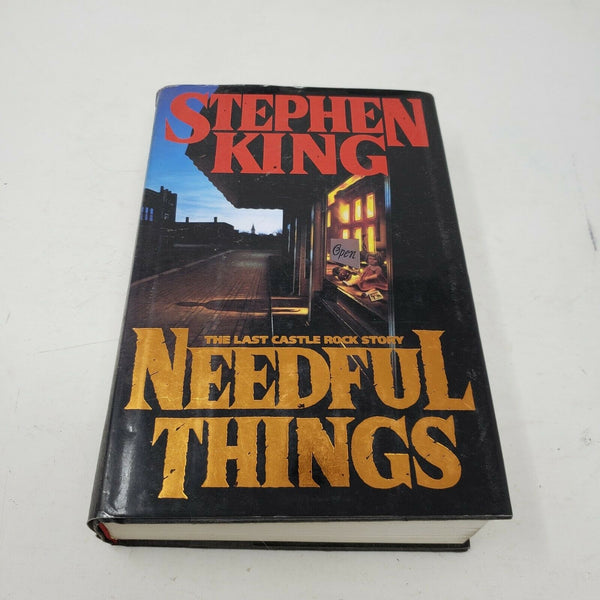 Stephen King Needful Things TRUE First Edition $24.95 VIKING Hardcover DJ Book