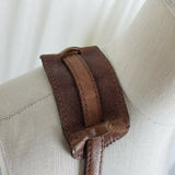 Old Angler Genuine Leather Distressed Messenger Bag Satchel Shoulder Briefcase