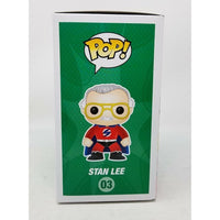 Funko Pop! Stan Lee Collectibles 03 2015 Comikazi Exclusive Red Superhero Toys