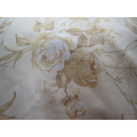 Robert Allen Floral Roses Yellow Gold Upholstery Drapery Fabric 9+ Yards at Home