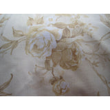 Robert Allen Floral Roses Yellow Gold Upholstery Drapery Fabric 9+ Yards at Home