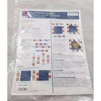 JoAnn Heartland Quilt Block of the Month March 1999 Checkerboard Heart Sealed