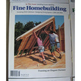 Fine Homebuilding Back Issues Magazines Lot of 6 Entire Year 2000 DIY Remodeling