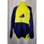 Vintage Adidas Trefoil Track Jacket Mens XL Nylon Colorblock Mesh Lined Zip Up