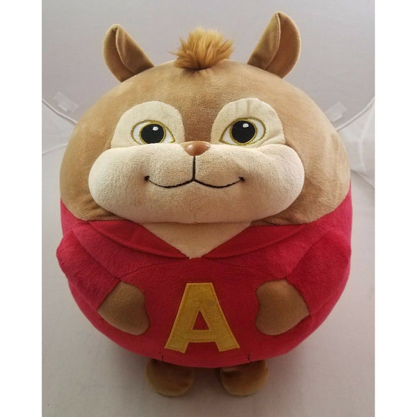 Ty Beanie Baby Ballz Alvin and the Chipmunks Large Round Plush Stuffed Animal