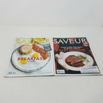 Saveur Magazine 2008 Lot of 2 October December Editions Issues Cooking Food
