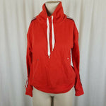 Lauren Ralph Lauren Jersey Knit Funnel Neck Sweatshirt Sweater Womens XS Red