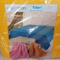 Vintage Beacon Capri Blanket Yellow 72"x 90" NOS Factory Sealed Therma Weave USA