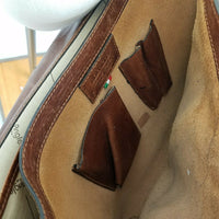 Old Angler Genuine Leather Distressed Messenger Bag Satchel Shoulder Briefcase