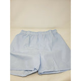 Vintage Manhattan Drop Seat Boxers Shorts Underwear Poly Cotton Mens 36 USA Blue