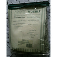 NOS Waverly Home Fashions Richmond Sage Liberty Valance 42" x 18" Pleated Tabs