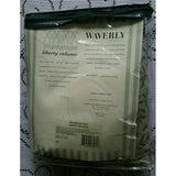NOS Waverly Home Fashions Richmond Sage Liberty Valance 42" x 18" Pleated Tabs