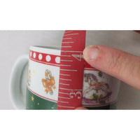 Westwood Giordano Art Ltd Santa Christmas Cup Beverage Coffee Tea Mug Holiday