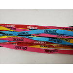 Grenade Logo Shoe Laces Lot of 5 single Colorful Rainbow 71 Inches Long Sneakers
