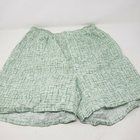 Vintage Hanes Drop Seat Crosshatch Boxers Shorts Underwear Cotton Mens 34 70s