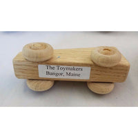 Ikea The Toy Makers Bangor ME Lot of 4 Wood Cars Wooden Toys Colorful Handmade