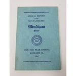 Annual Report Town Officers of Windham Maine January 1 1967 Cumberland County
