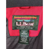 LL Bean Womens M Hooded Winter Snow Ski Snowboard Parka Jacket Red Thinsulate