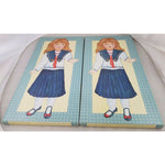 Lot of 2 Lillian Vernon LVC 1988 Baby Doll Size Oversized Paper Dolls Kit LV4387