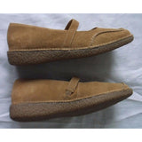 Rockports Seaview Cashew Putty Mastic Suede Mary Janes Gum Shoes Womens 6 NOS