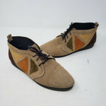 Outdorables David Green Moccasins Patchwork Suede Shoe Boots Booties Womens 9