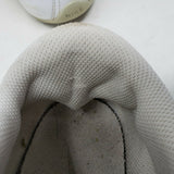 Nike Dance Athletic Shoes White Leather Sneakers Womens 8 2009 366191-103 Silver
