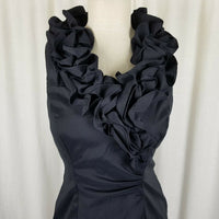 Xscape by Joanna Chen Little Black Dress Women 12 Cocktail Formal Party Ruffles