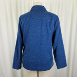 Alfred Dunner Petites Patchwork Embroidered Chenille Blazer Jacket Womens 10P