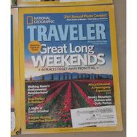 National Geographic Traveler Back Issues Magazines Lot of 4 2009 Collector's