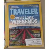 National Geographic Traveler Back Issues Magazines Lot of 4 2009 Collector's