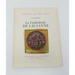 1950s La Cathedrale De Lausanne Brochure Booklet Paperback Book French Cathedral