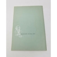 1961 Madison Fund Inc Annual Report Shareholders Year End Financials Booklet