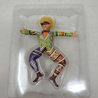 Robert Shields Capuccini Fello Whimsical Christmas Ornament Figure Mardi Gras