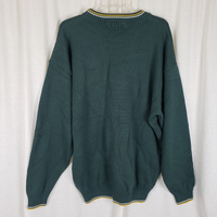 Vintage Green Bay Packers Tundra Canada Knit Sweater Mens XL Cotton NFL Football