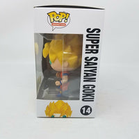 Funko Pop! ANIMATION DRAGONBALL Z SUPER SAIYAN GOKU #14 EXCLUSIVE (GITD) NOS