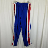 Vintage Southpole All Players League Racing Stripes Snap Off Track Pants Mens L