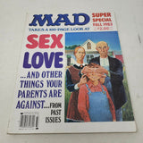 MAD MAGAZINE Super Special Fall 1983 Vintage Sex Love Other Things Parents Hate