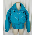 Vintage PowderHorn Squaw Valley Retro 80s 90s Puffer Parka Ski Jacket Womens 12