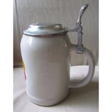 Friedens Krug Mug Of Peace 50 Jahre Years Ceramic Metal Stein 0.5L Flags Dove