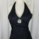 Modern Maids Collection Black Swing Formal Cocktail Prom Dress Womens 10 Vintage