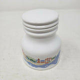 Paul Bocuse La Vallee De Sugar Bowl Kitchen Lidded Jar Countryside Village 1987