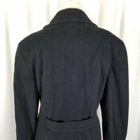 Jones New York Double Breasted Winter Wool Military Short Peacoat Coat Womens S