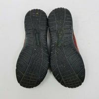 LL Bean Slip On Suede Mules Mocs Moccasins Comfort Shoes Womens 5.5 Red Slides