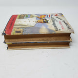 Vintage 1940s Hardcover Books Annapolis Battleship Boys Fiction Lot 2 Saalfield